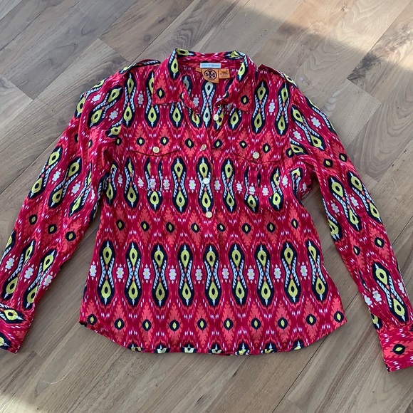 Tory Burch Ikat Blouse - Picture 10 of 10